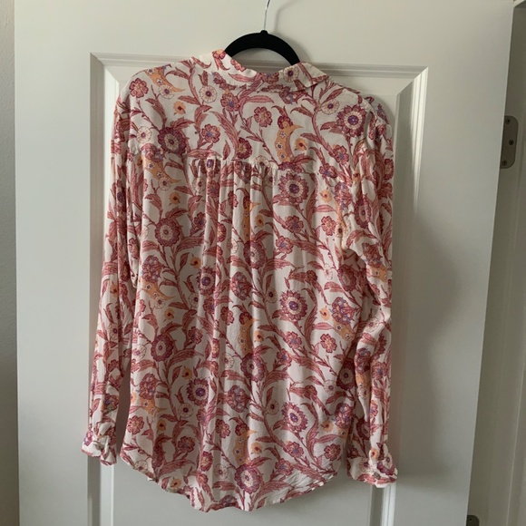 Anthropologie Button up Blouse Medium - Picture 4 of 4